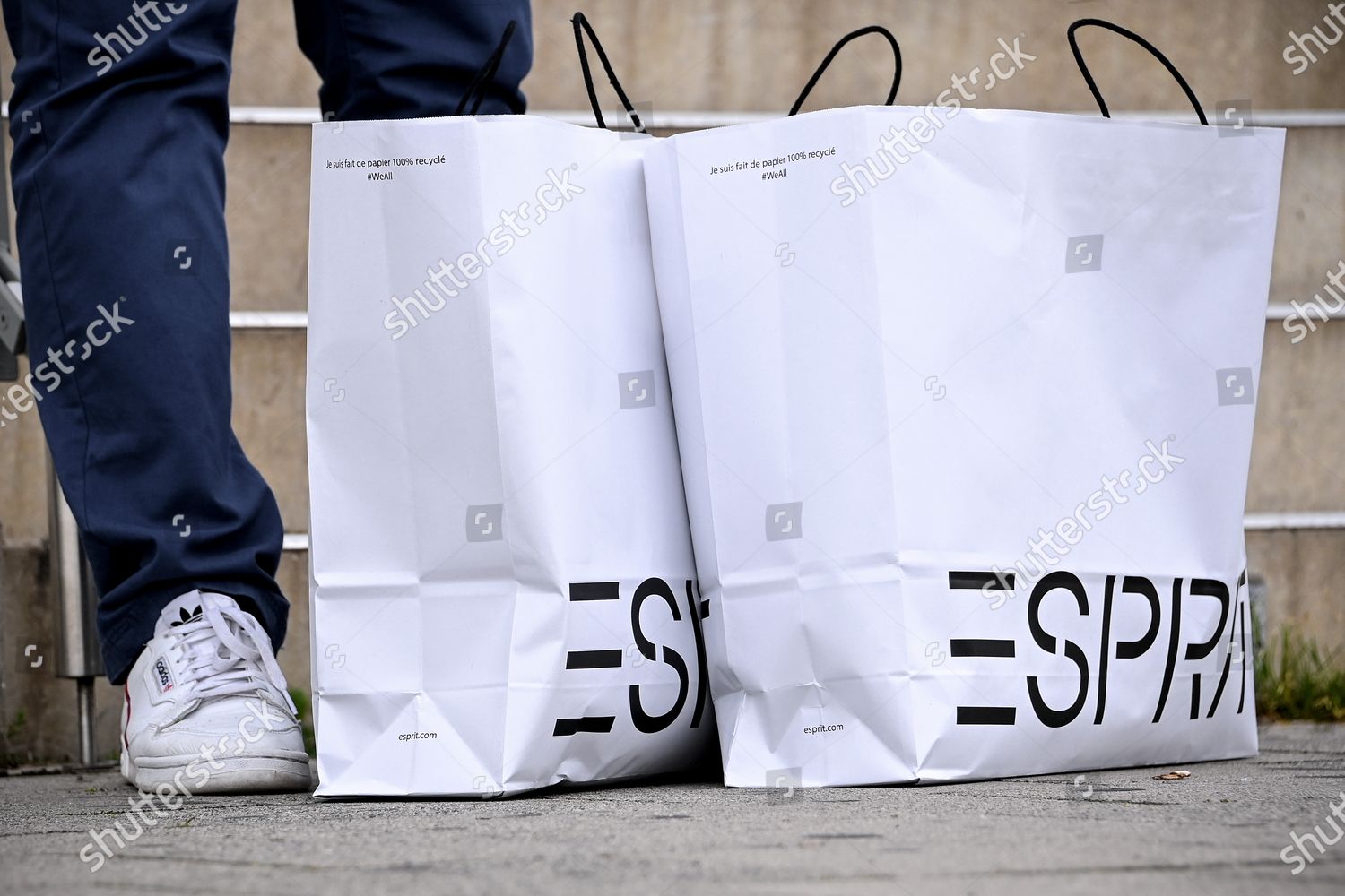 Shopping Bags Esprit Fashion Chain Companys Outlet Editorial Stock Photo Stock Image Shutterstock