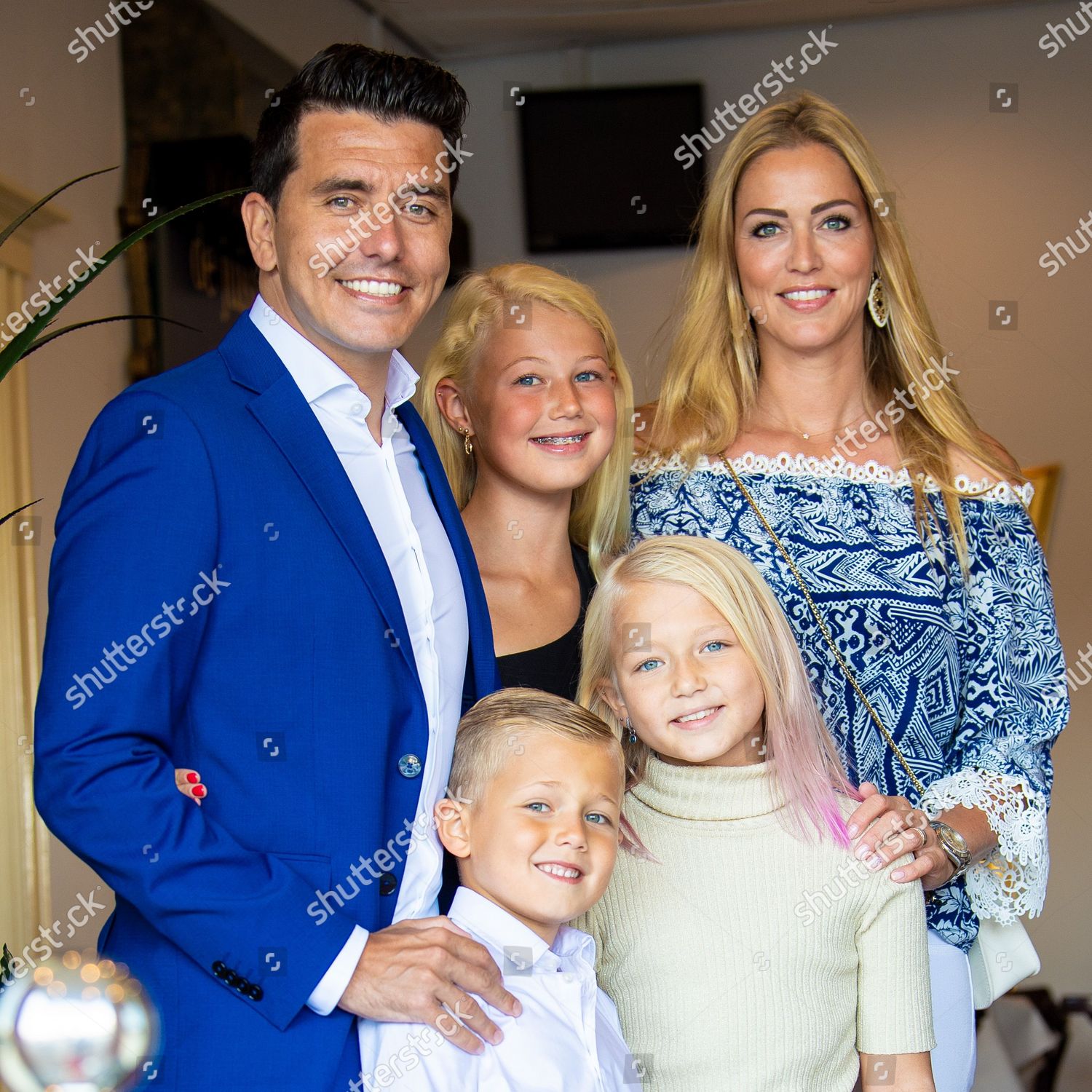 Jan Smit His Family His Partner Liza Redaktionelles Stockfoto Stockbild Shutterstock