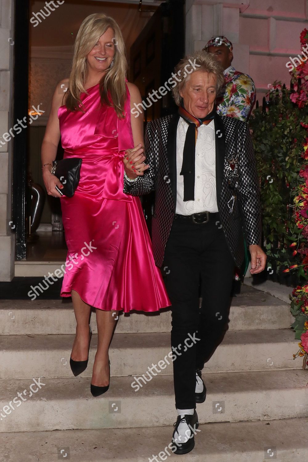 Penny Lancaster Rod Stewart Annabels Club Editorial Stock Photo - Stock