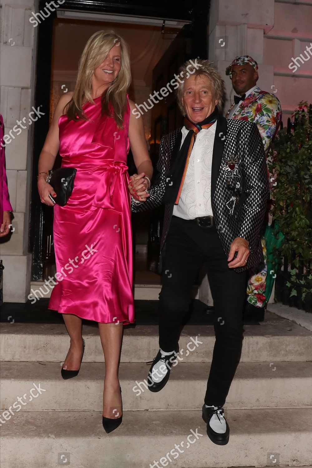 Penny Lancaster Rod Stewart Annabels Club Editorial Stock Photo - Stock