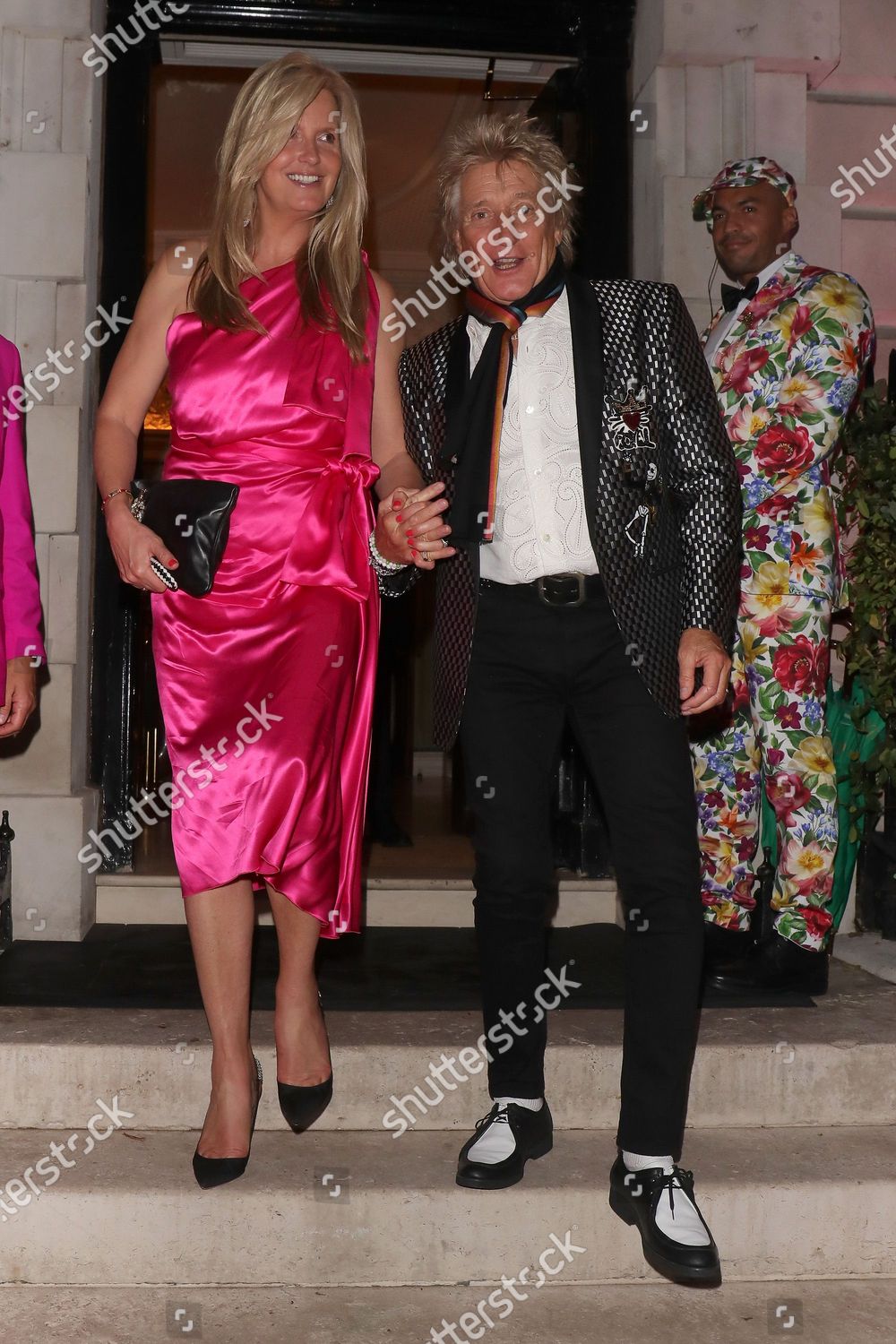 Penny Lancaster Rod Stewart Annabels Club Editorial Stock Photo - Stock