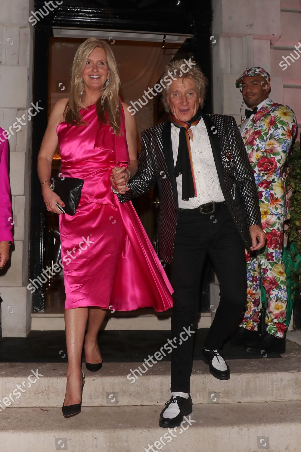 Penny Lancaster Rod Stewart Annabels Club Editorial Stock Photo - Stock