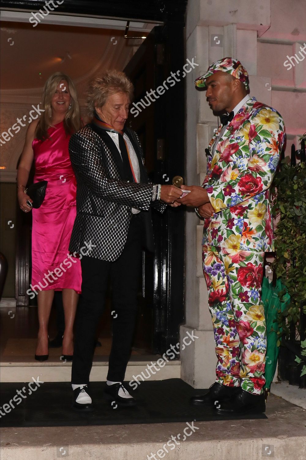 Penny Lancaster Rod Stewart Annabels Club Editorial Stock Photo - Stock