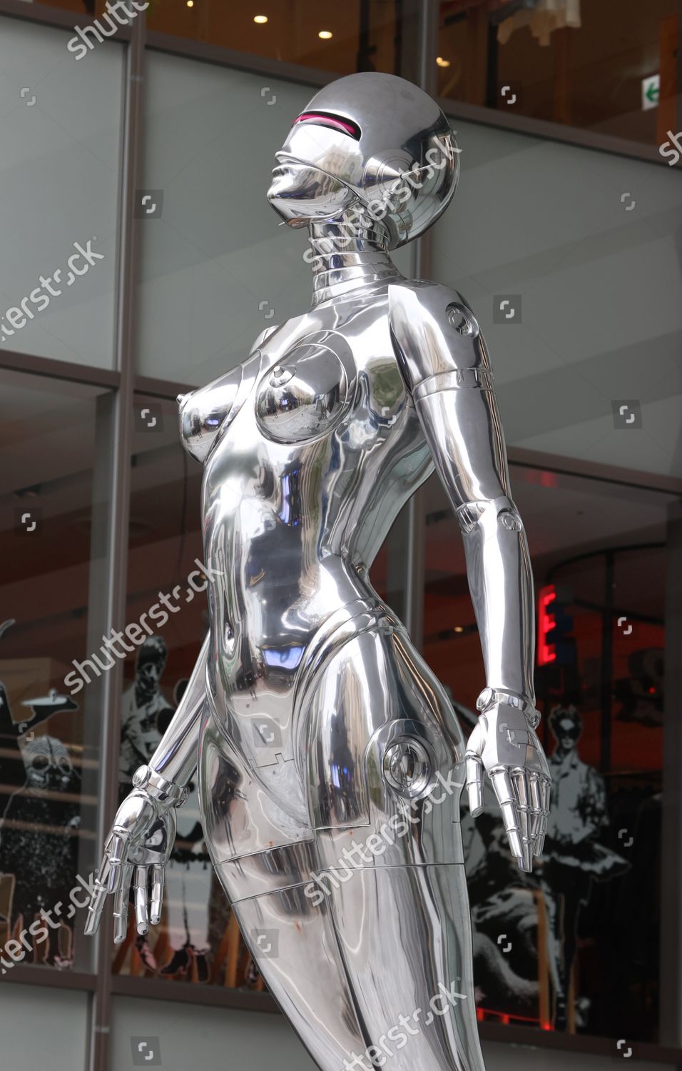 Meter Tall Robot Statue Sexy Robot Designed Editorial Stock Photo Stock Image Shutterstock