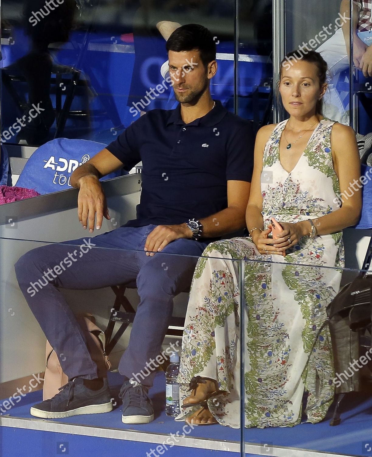 Novak Djokovic Jelena Djokovic Editorial Stock Photo Stock Image Shutterstock