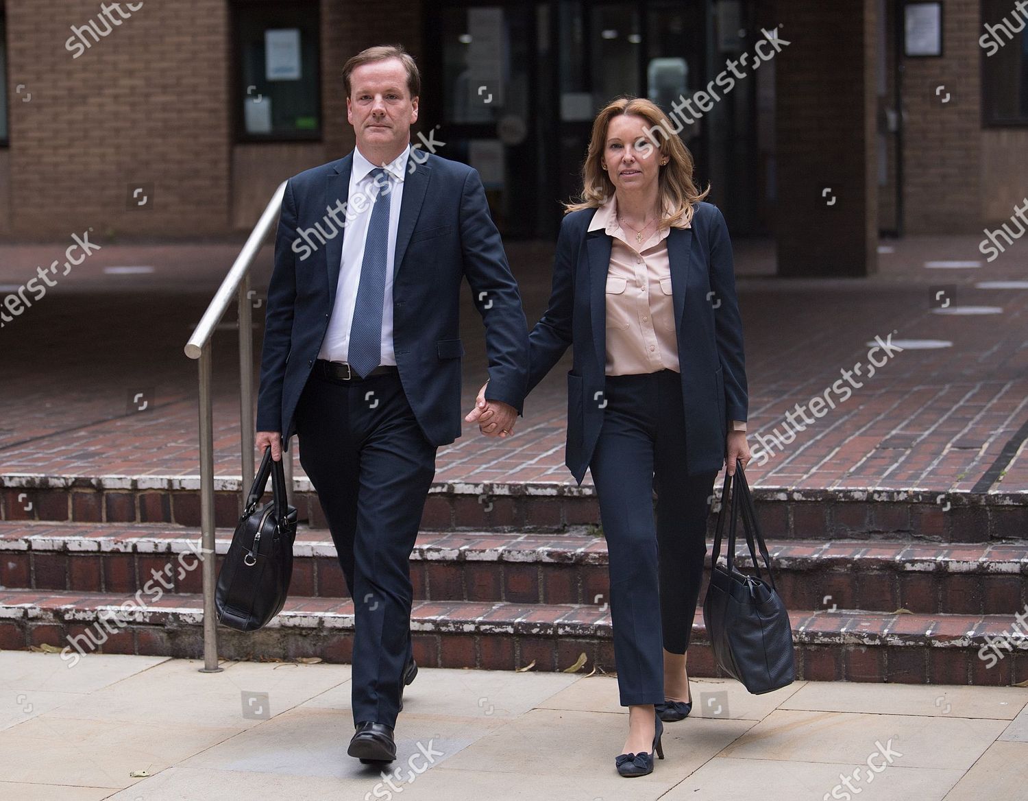 Charlie Elphicke His Wife Natalie Ross Editorial Stock Photo - Stock