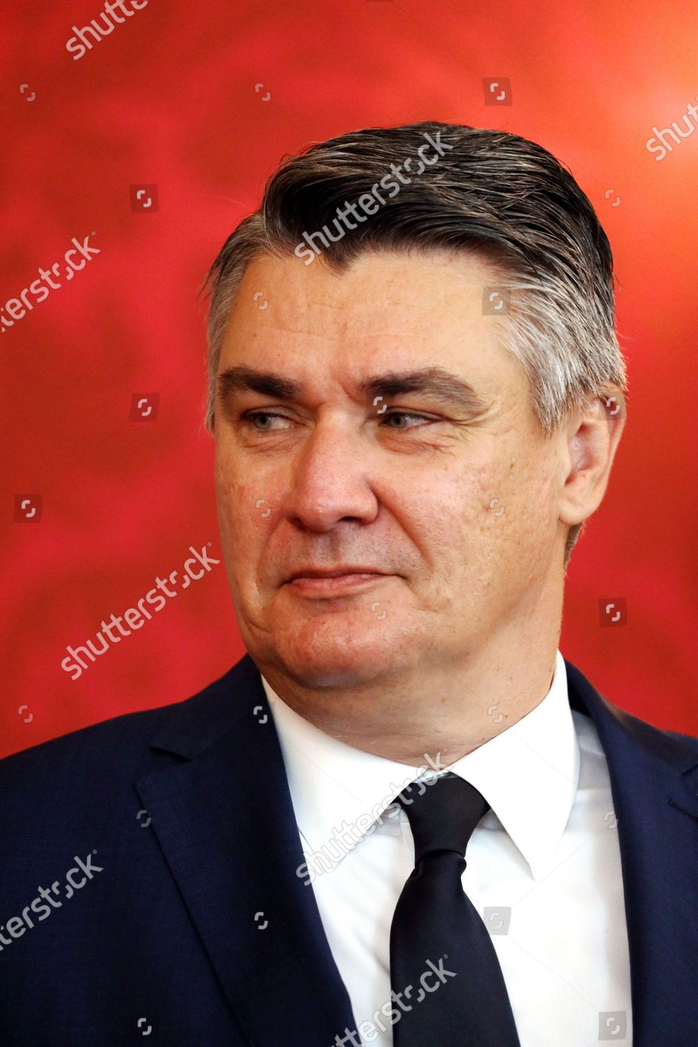 Zoran Milanovic President Croatia Editorial Stock Photo Stock Image