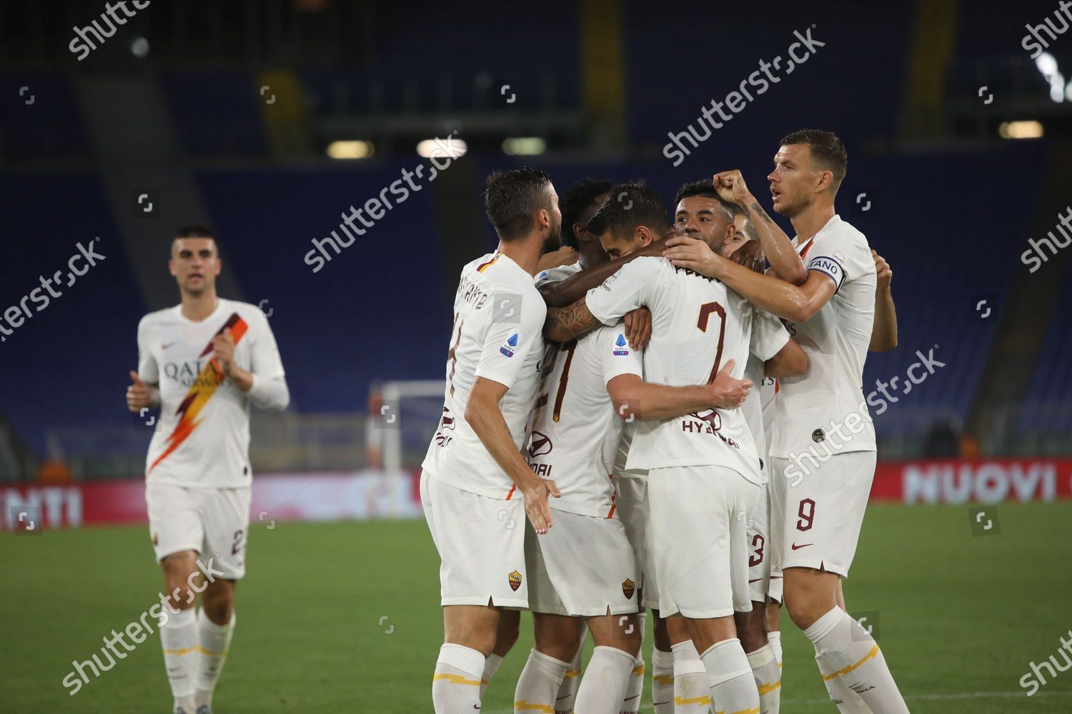 Stadio Olimpico Roma Beat Parma 21 Editorial Stock Photo - Stock Image ...