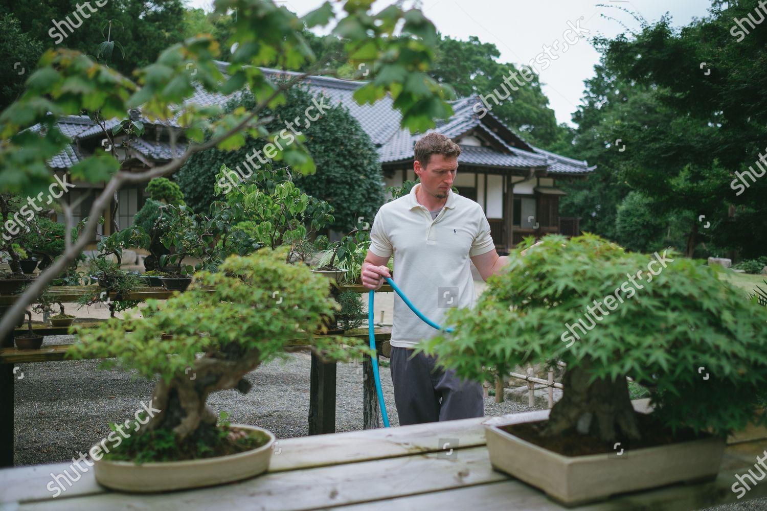 Adam Jones Owner Tree House Waters Editorial Stock Photo - Stock Image