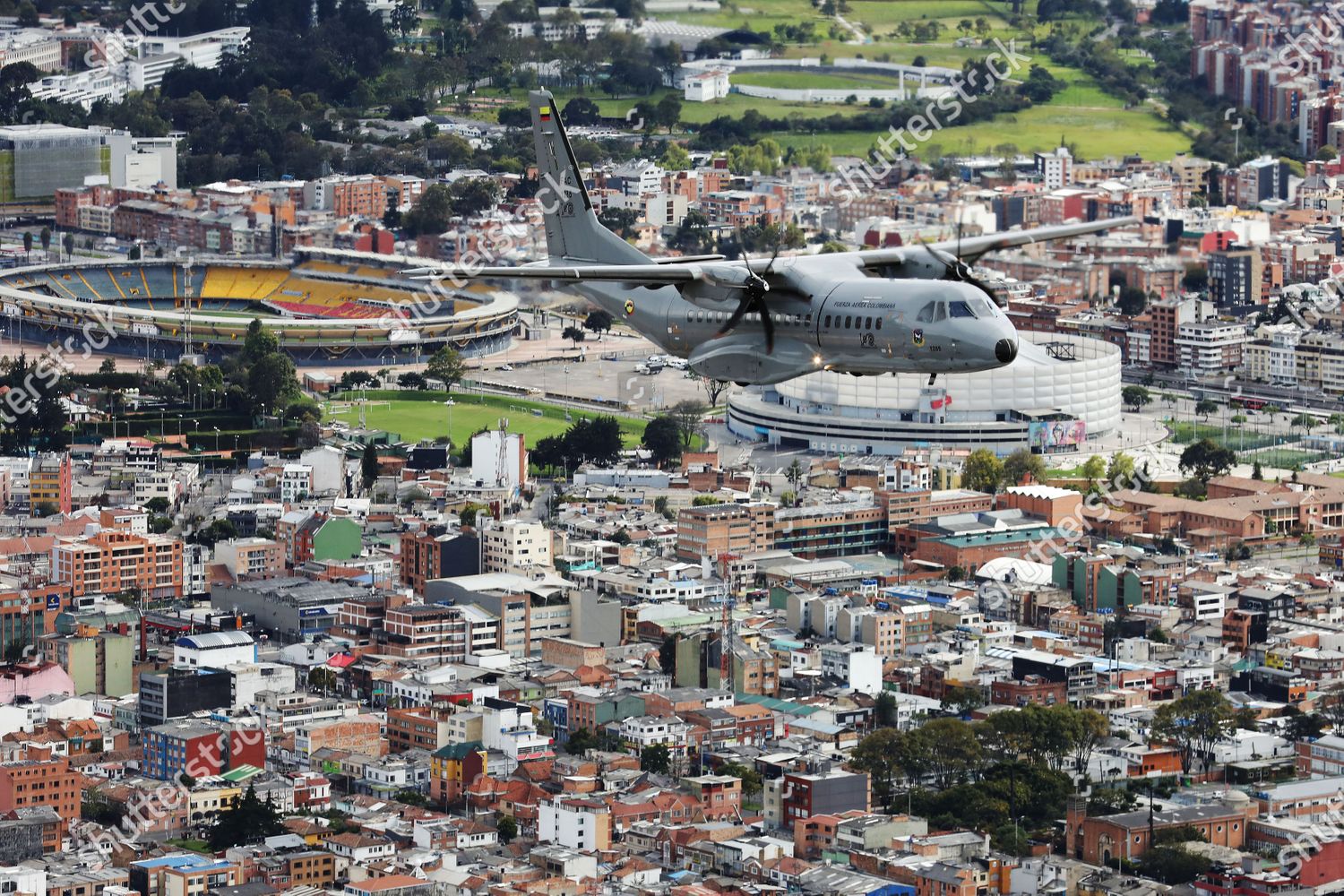 Aircraft Colombian Air Force Fac Fly Editorial Stock Photo - Stock 