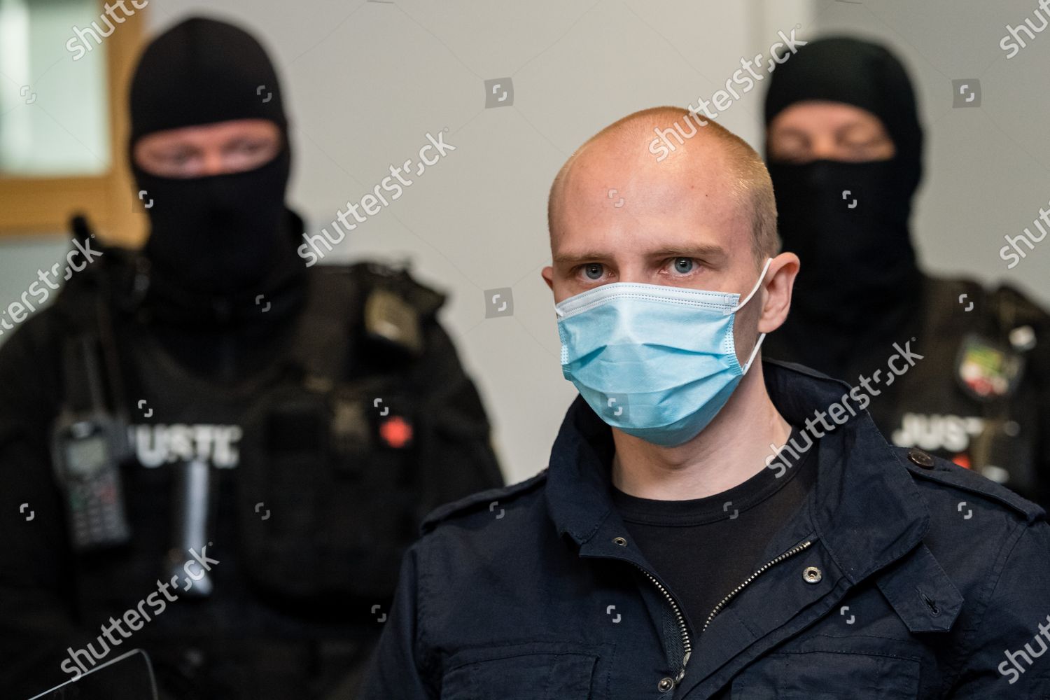 Defendant Stephan Balliet Arrives First Day Editorial Stock Photo ...