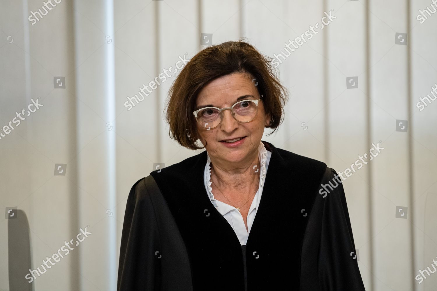 Presiding Judge Ursula Mertens Arrives Trial Editorial Stock Photo ...