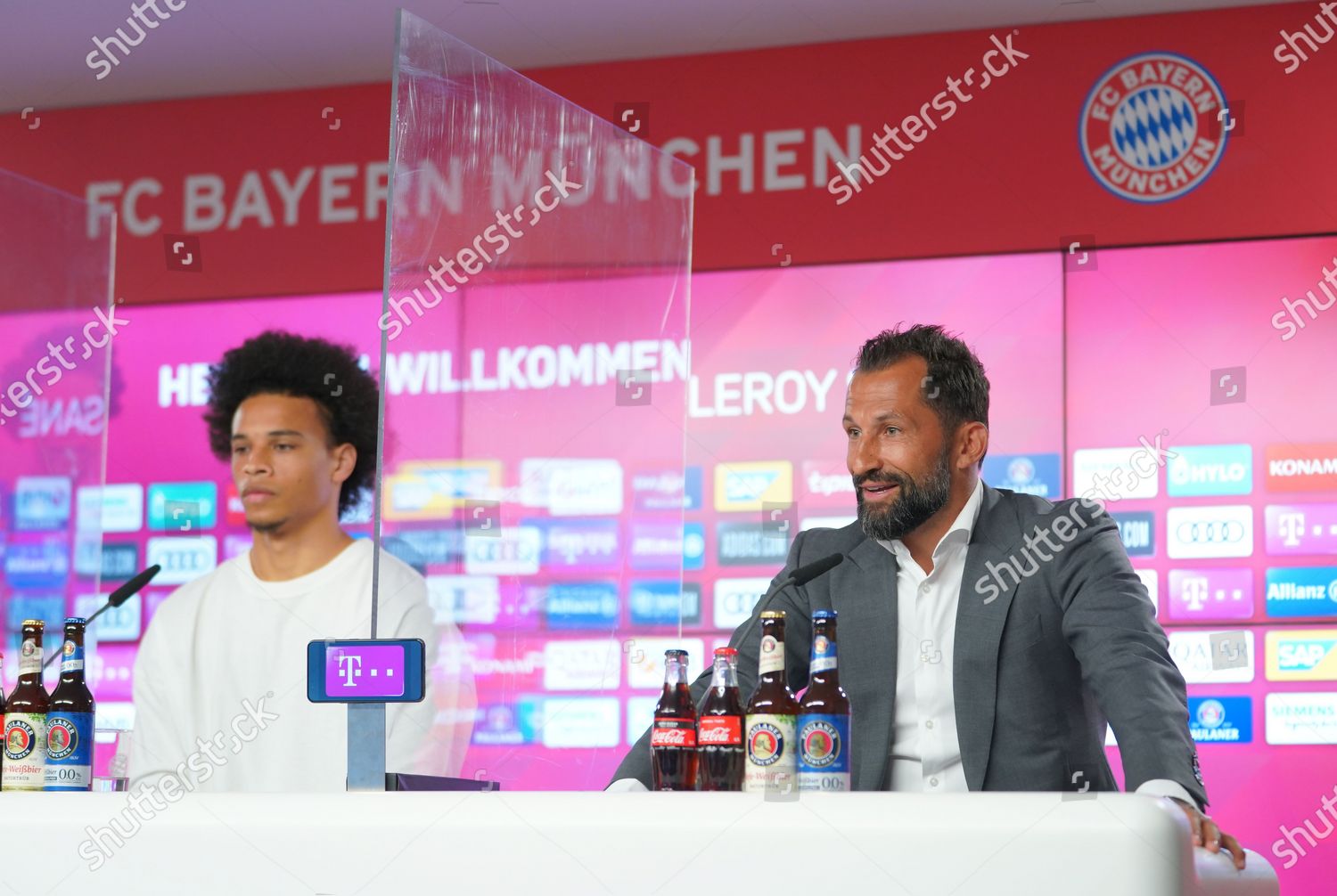 Leroy Sane Hasan Salihamidzic Editorial Stock Photo Stock Image Shutterstock