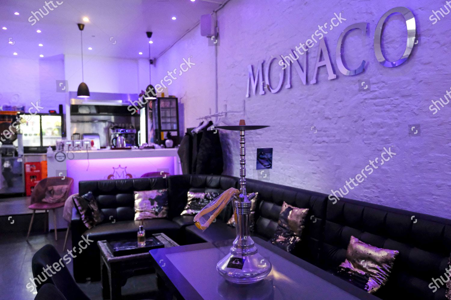 Illustration Picture Shows Hookah Shisha Bar Editorial Stock Photo