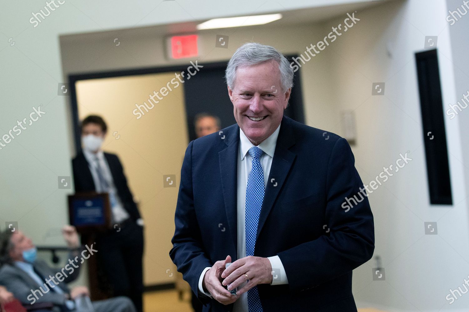 Mark Meadows Assistant President Chief Staff Editorial Stock Photo ...