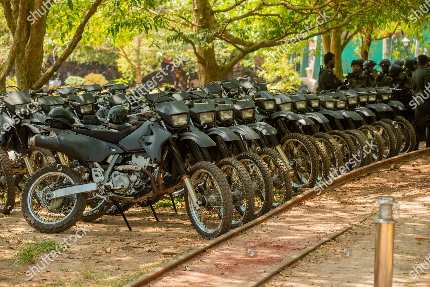 Sri Lankan Special Force Combat Riders Editorial Stock Photo - Stock ...
