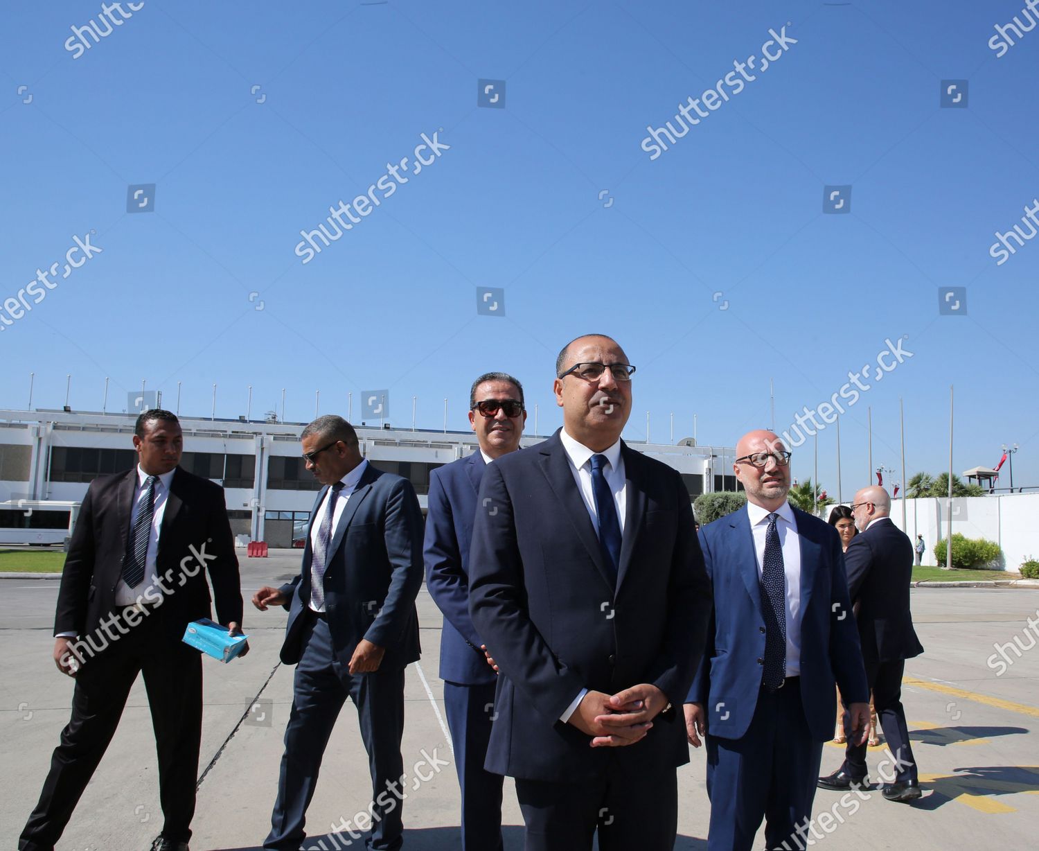 Tunisias Prime Ministerdesignate Interior Ministre Hichem Mechichi2r Editorial Stock Photo Stock Image Shutterstock