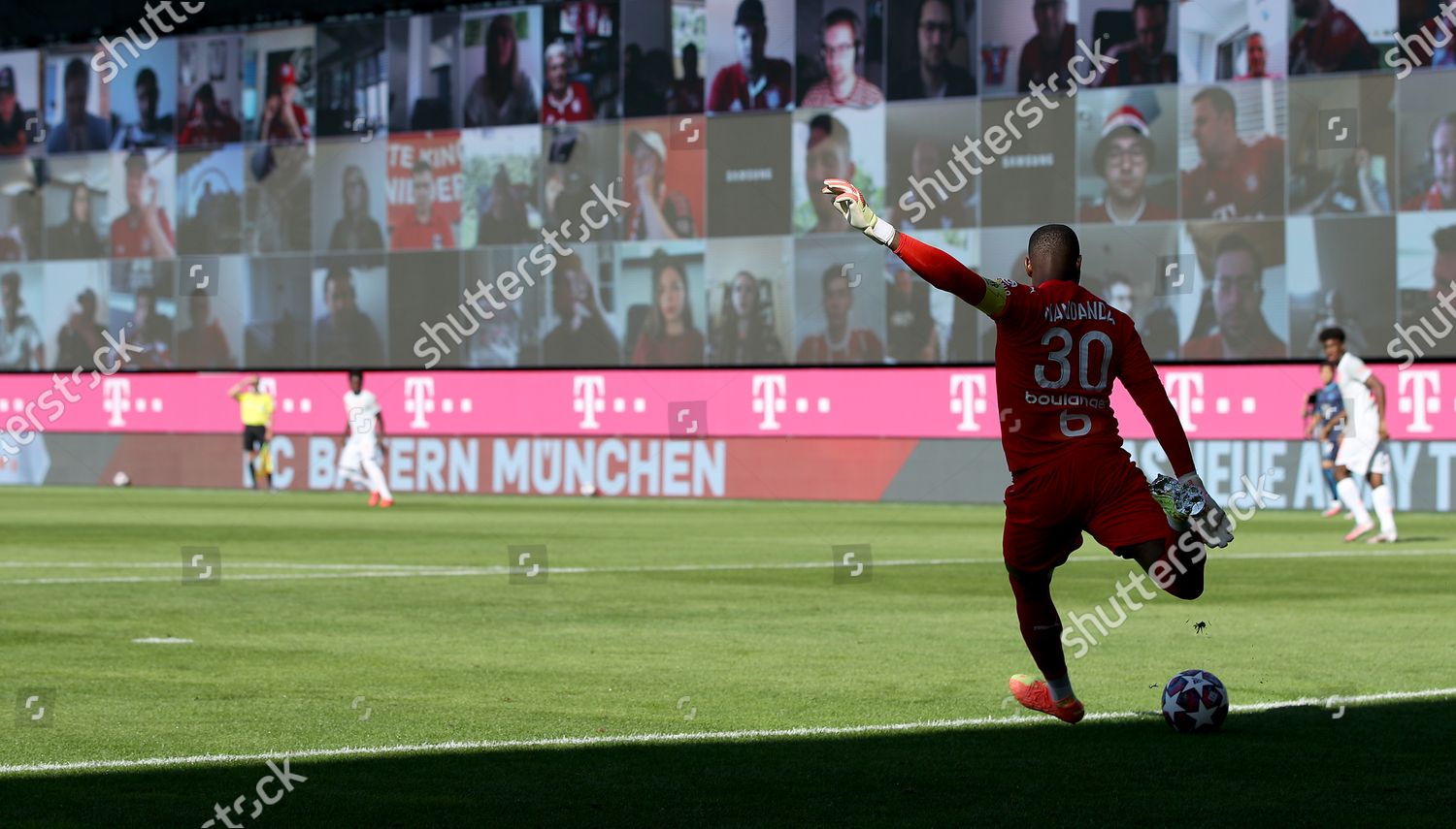 Steve Mandanda De Olympique De Marselha Imagem Editorial - Imagem