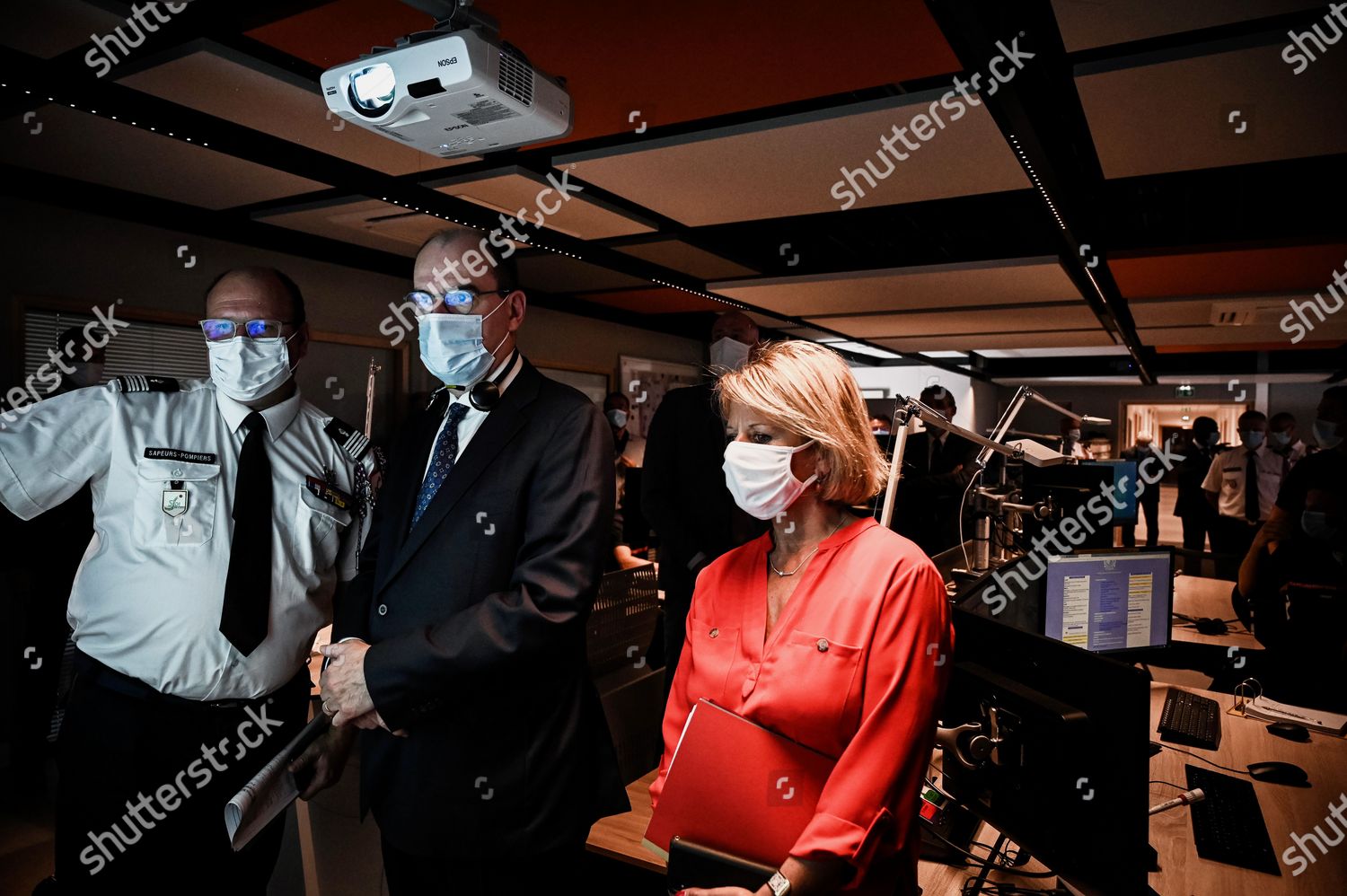 French Prime Minister Jean Castex 2l Listens Editorial Stock Photo Stock Image Shutterstock