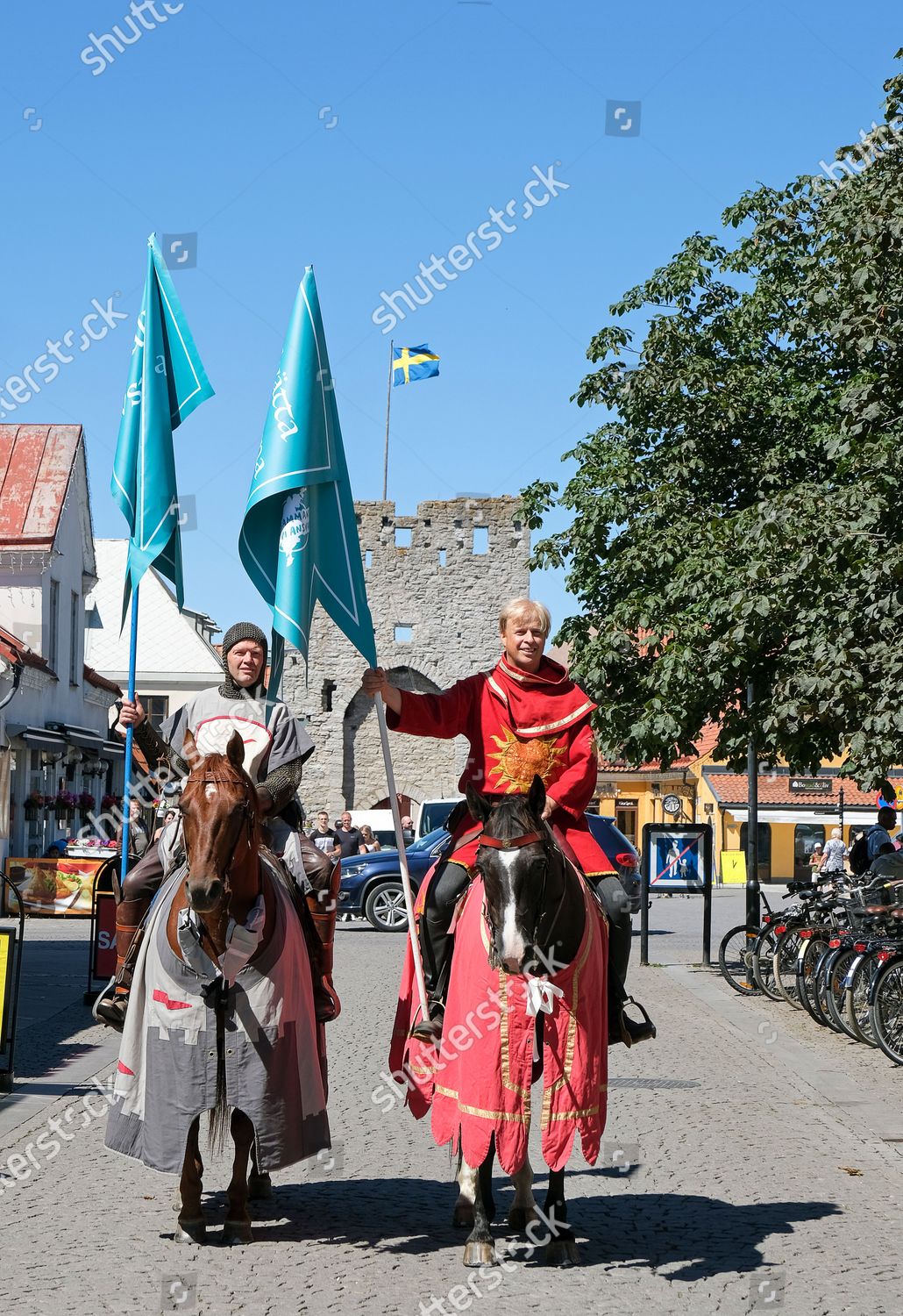 Covidknights Thomas Lindgren Anders Urge Holiday Makers Editorial Stock Photo Stock Image Shutterstock