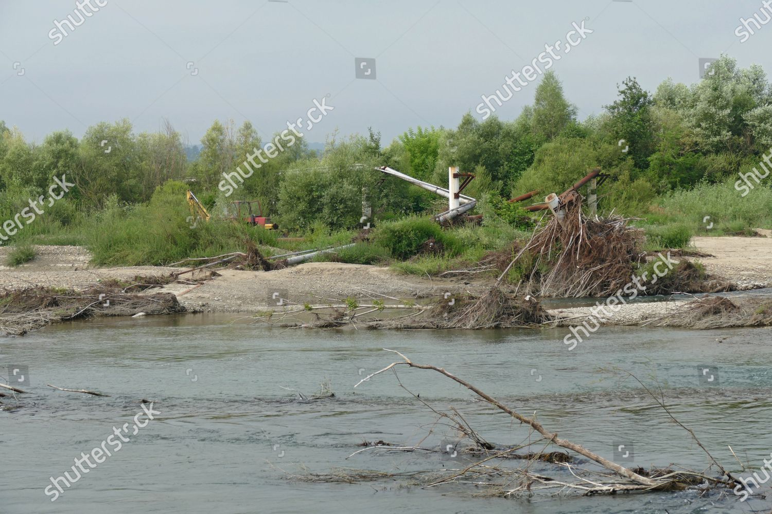 medium-pressure-natural-gas-pipeline-running-editorial-stock-photo