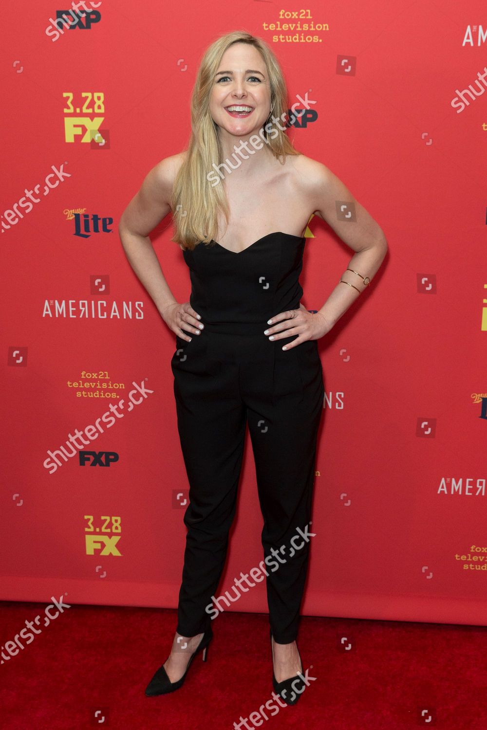 Clea Alsip Attends Fx Americans Season Editorial Stock Photo - Stock