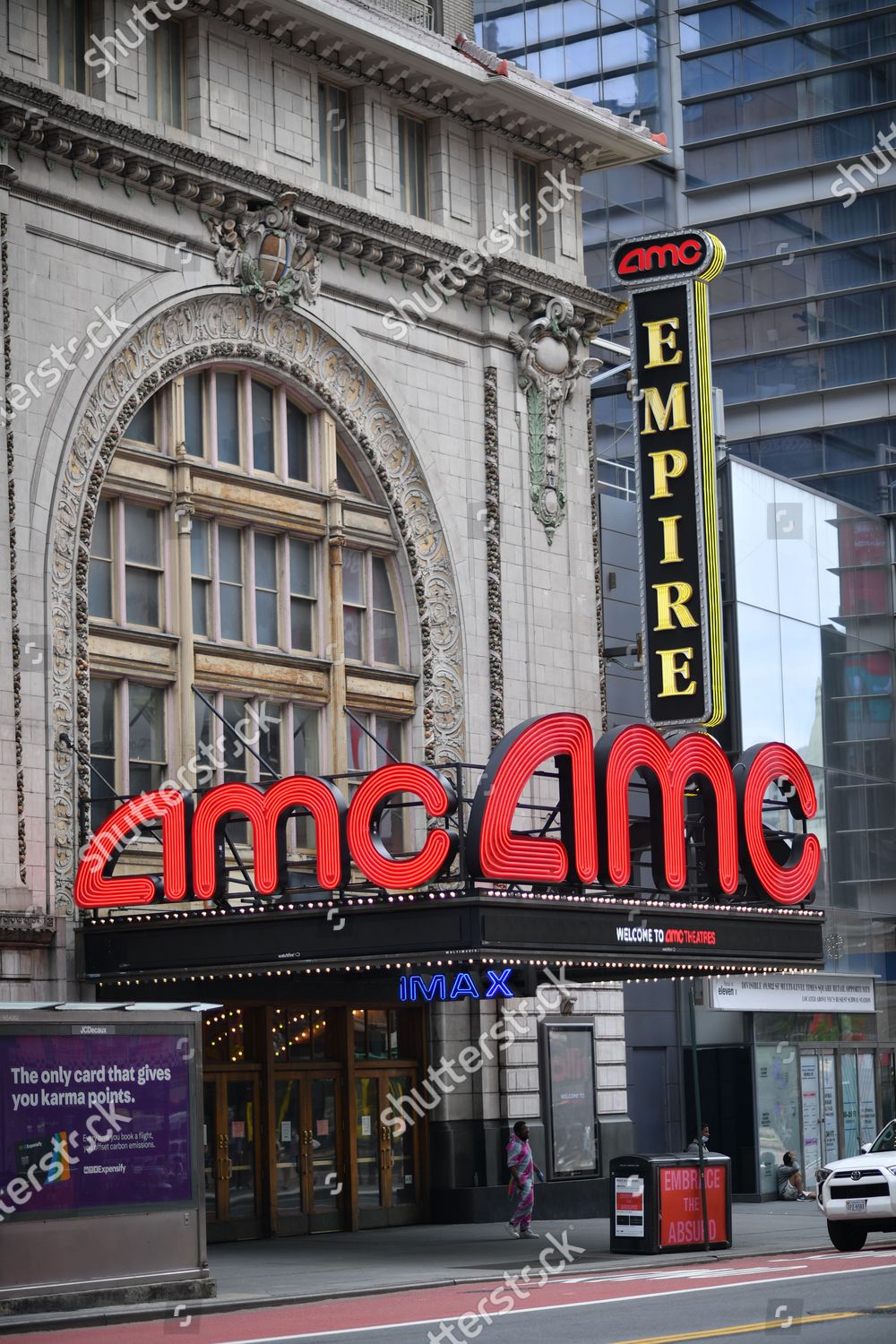 Amc Empire 25 Movie Theater On Editorial Stock Photo - Stock Image ...