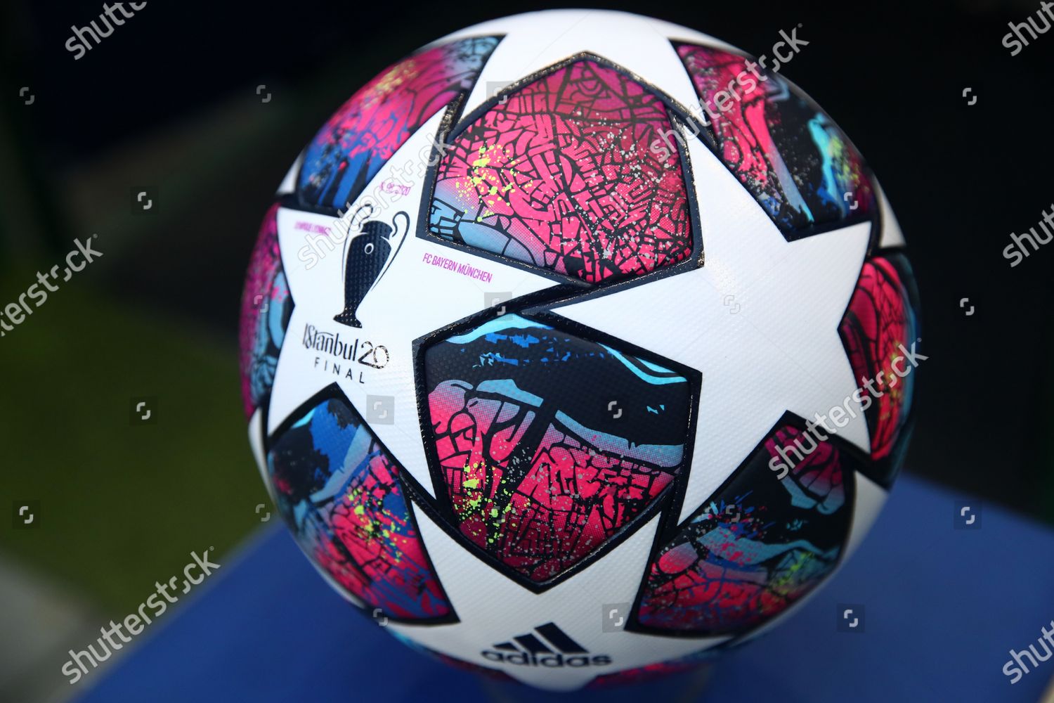 Detailed View Match Ball Seen Prior Uefa Editorial Stock Photo Stock Image Shutterstock