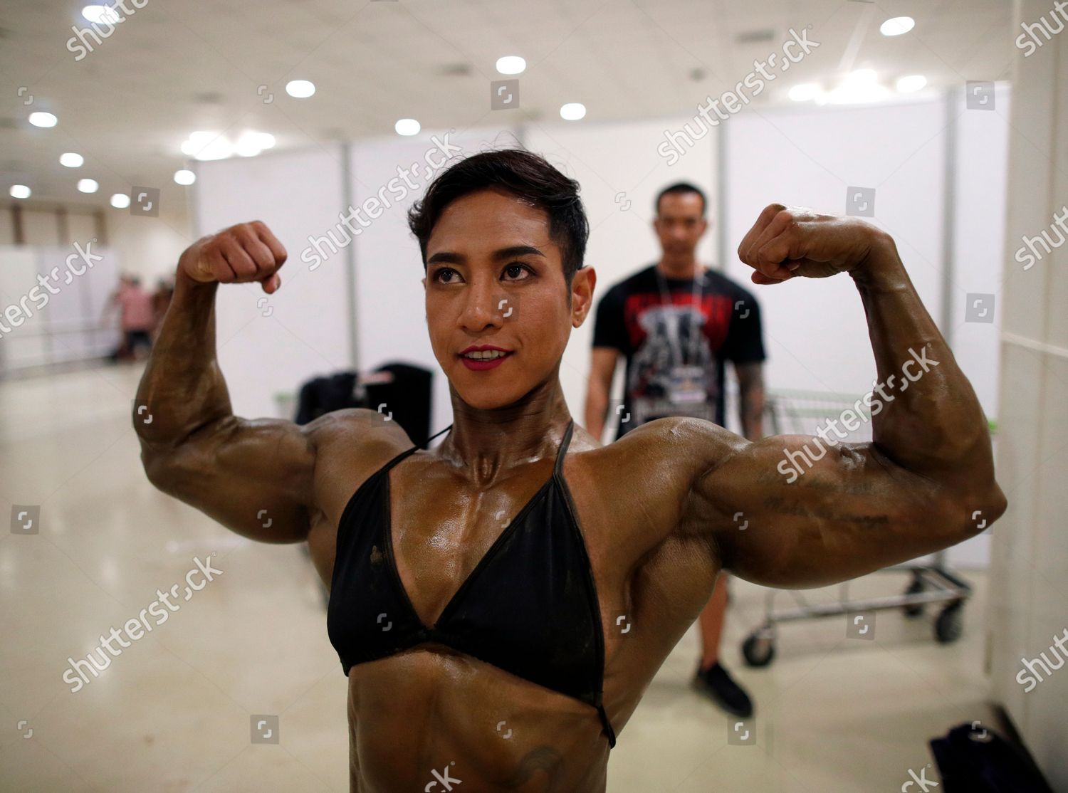 Thai female muscle