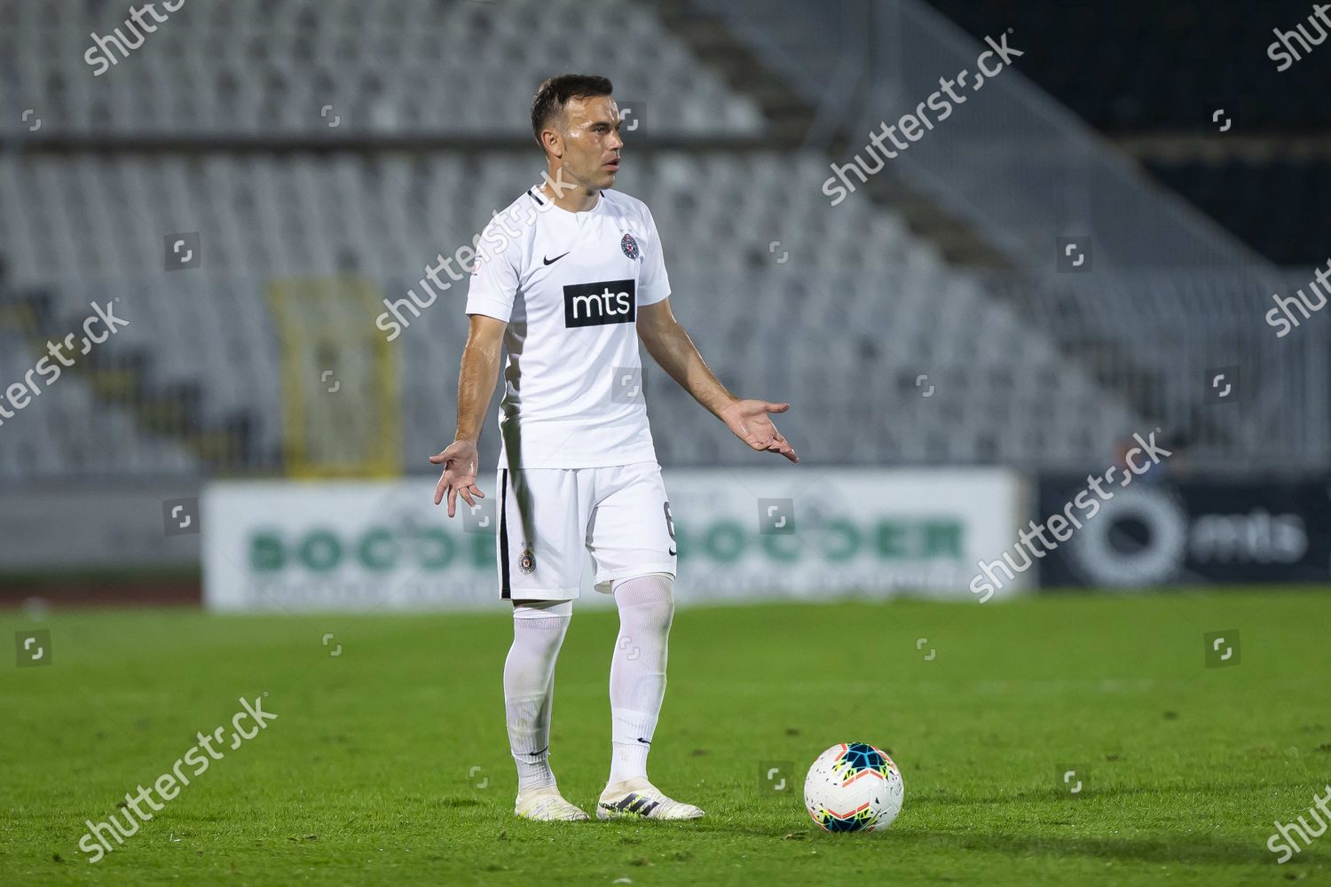 Bibras Natcho Partizan Belgrade Gestures Editorial Stock Photo - Stock ...