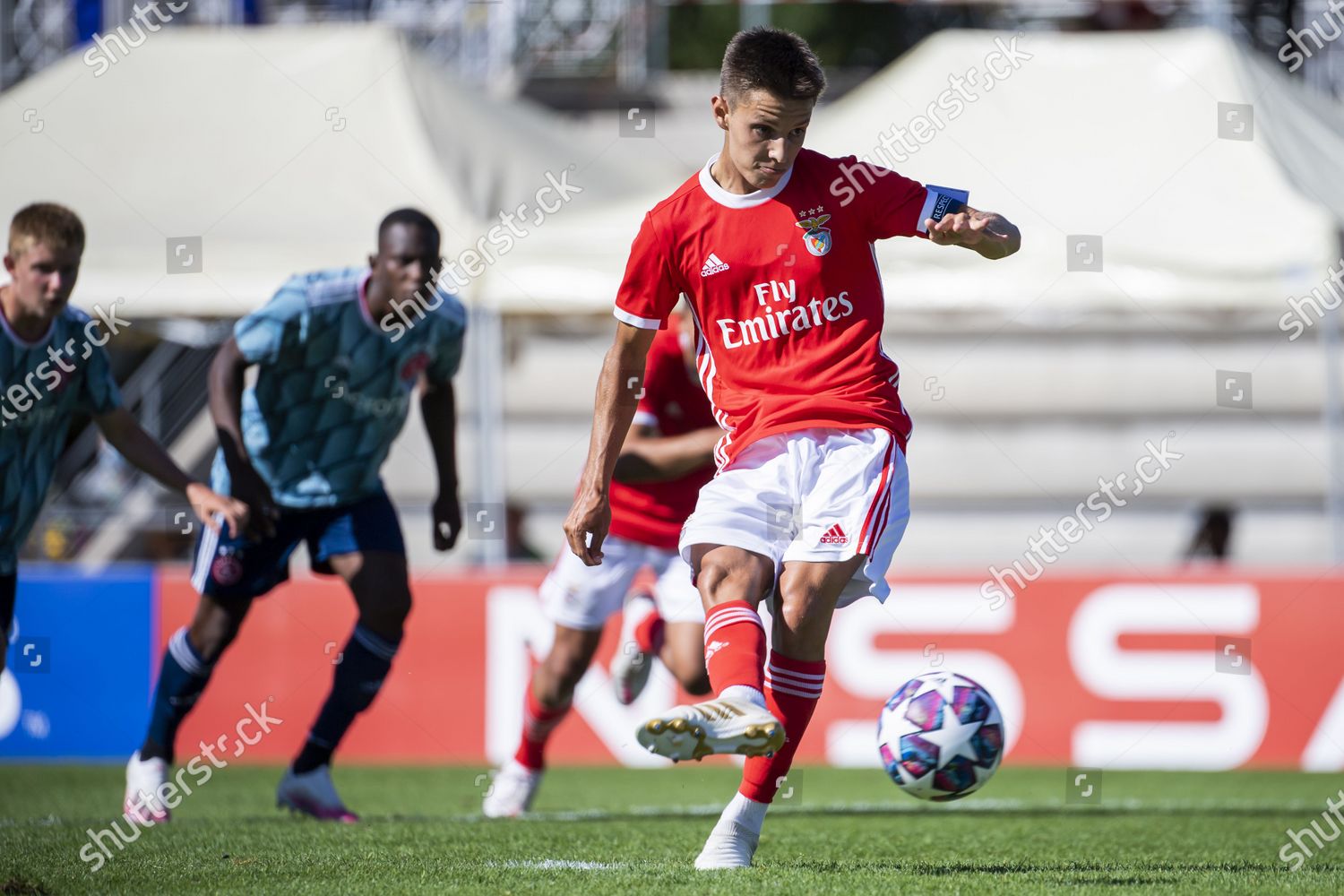 Benficas Midfielder Tiago Dantas Scores Penalty Goal Editorial Stock Photo Stock Image Shutterstock