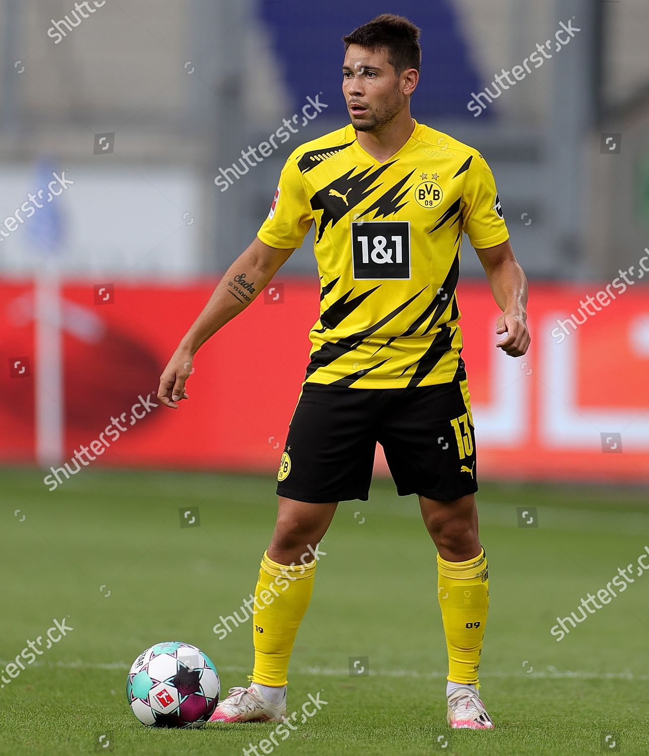 Dortmunds Raphael Guerreiro Action During International Friendly Editorial Stock Photo Stock Image Shutterstock