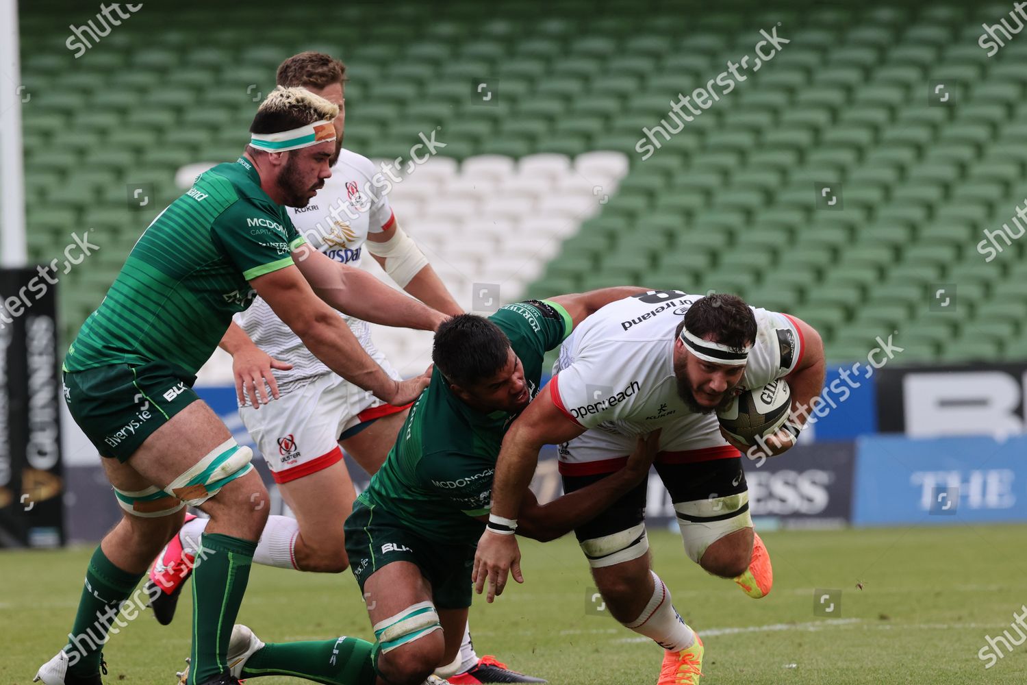 Connacht Vs Ulster Ulsters Marcell Coetzee Editorial Stock Photo