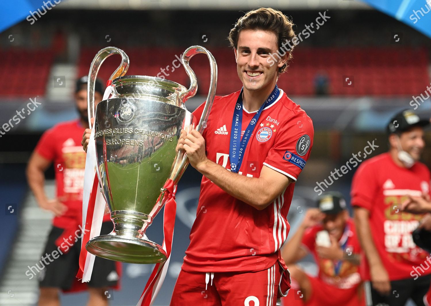 Alvaro Odriozola Fc Bayern Munich Celebrates Uefa Editorial Stock Photo Stock Image Shutterstock