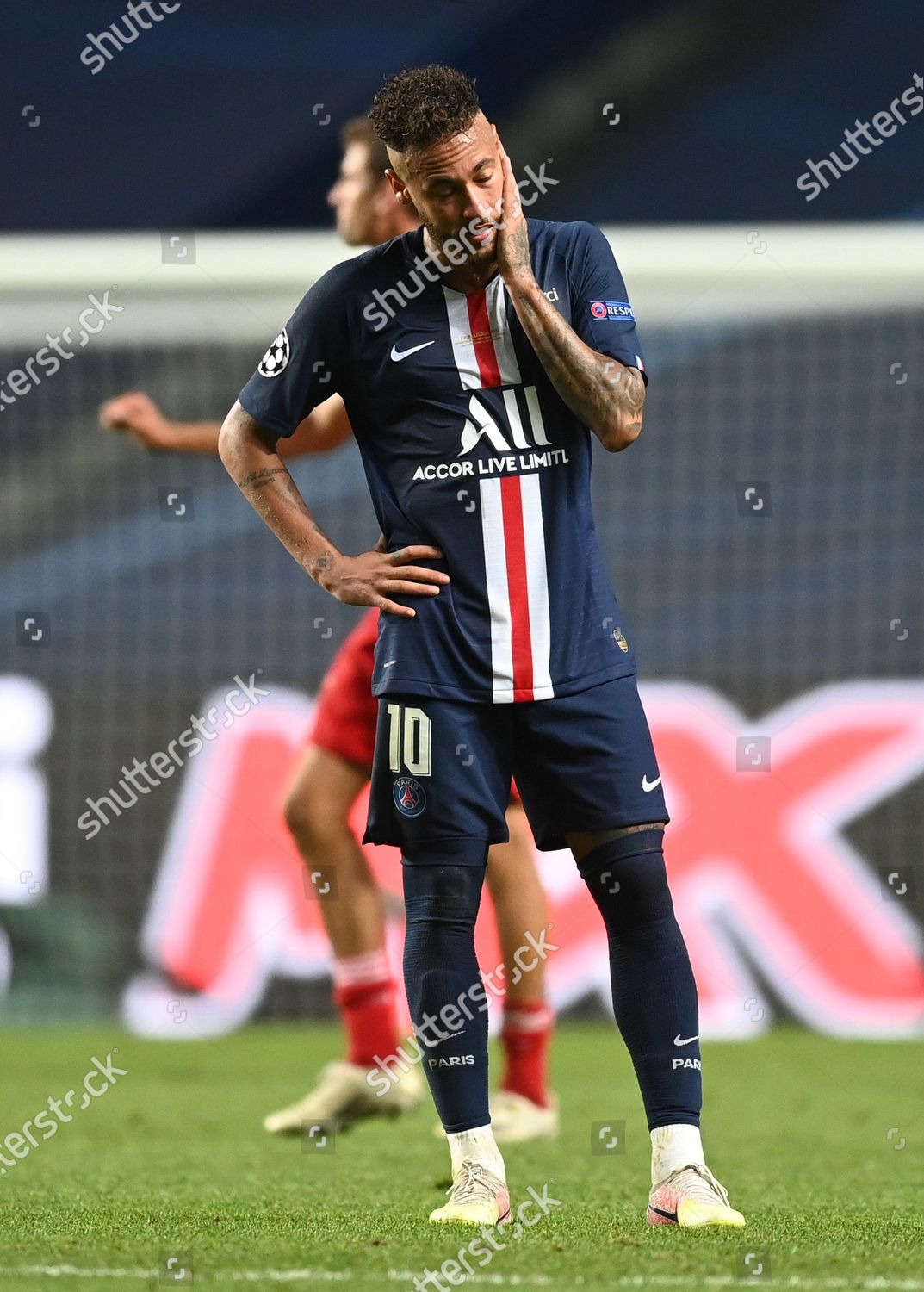 Neymar Jr Paris Saintgermain Looks Dejected During Editorial Stock Photo Stock Image Shutterstock