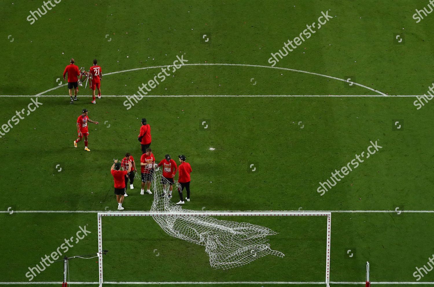 Staff Members Players Bayern Munich Cut Net Editorial Stock Photo Stock Image Shutterstock