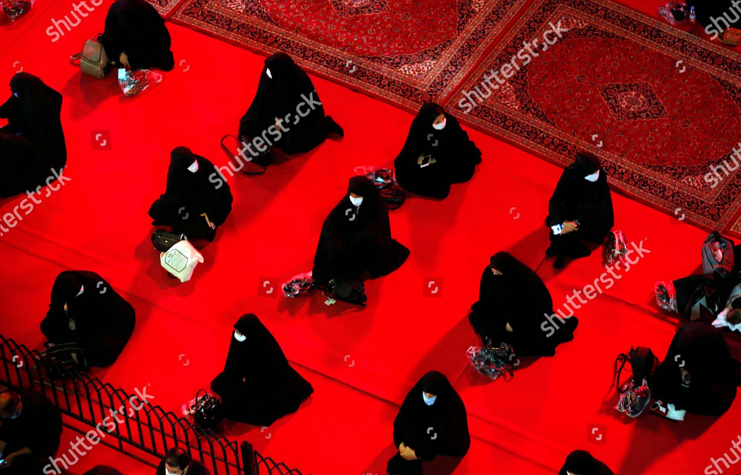 Iranian Shiite Muslim Women Wearing Face Masks Editorial Stock Photo Stock Image Shutterstock