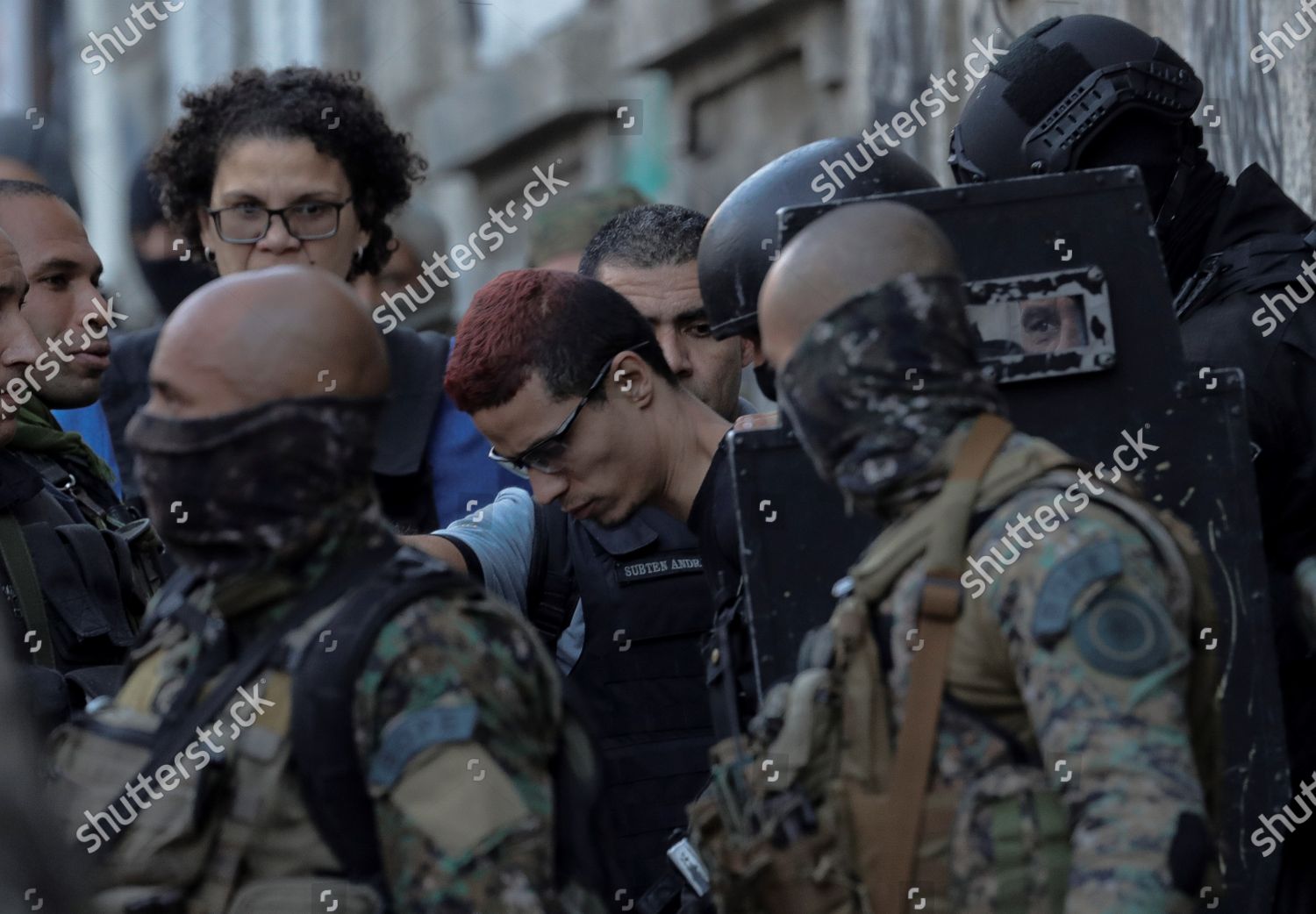 Alleged Drug Trafficker Arrested By Members Editorial Stock Photo ...