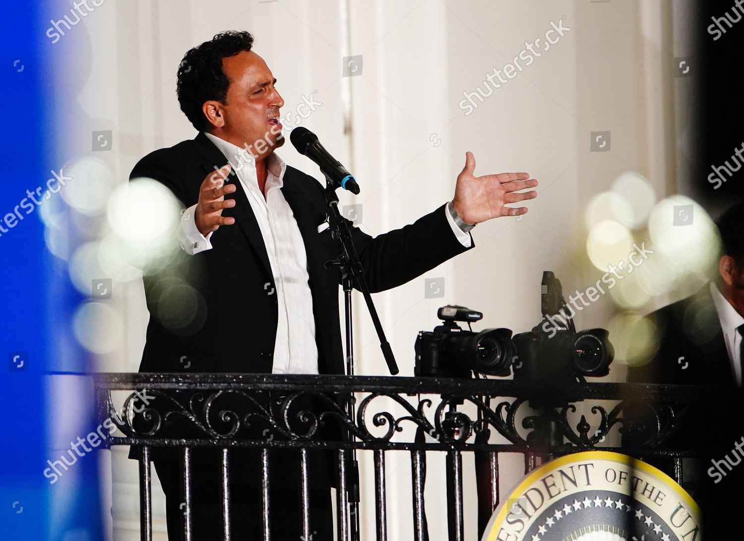 Us Opera Singer Christopher Macchio Performs Editorial Stock Photo