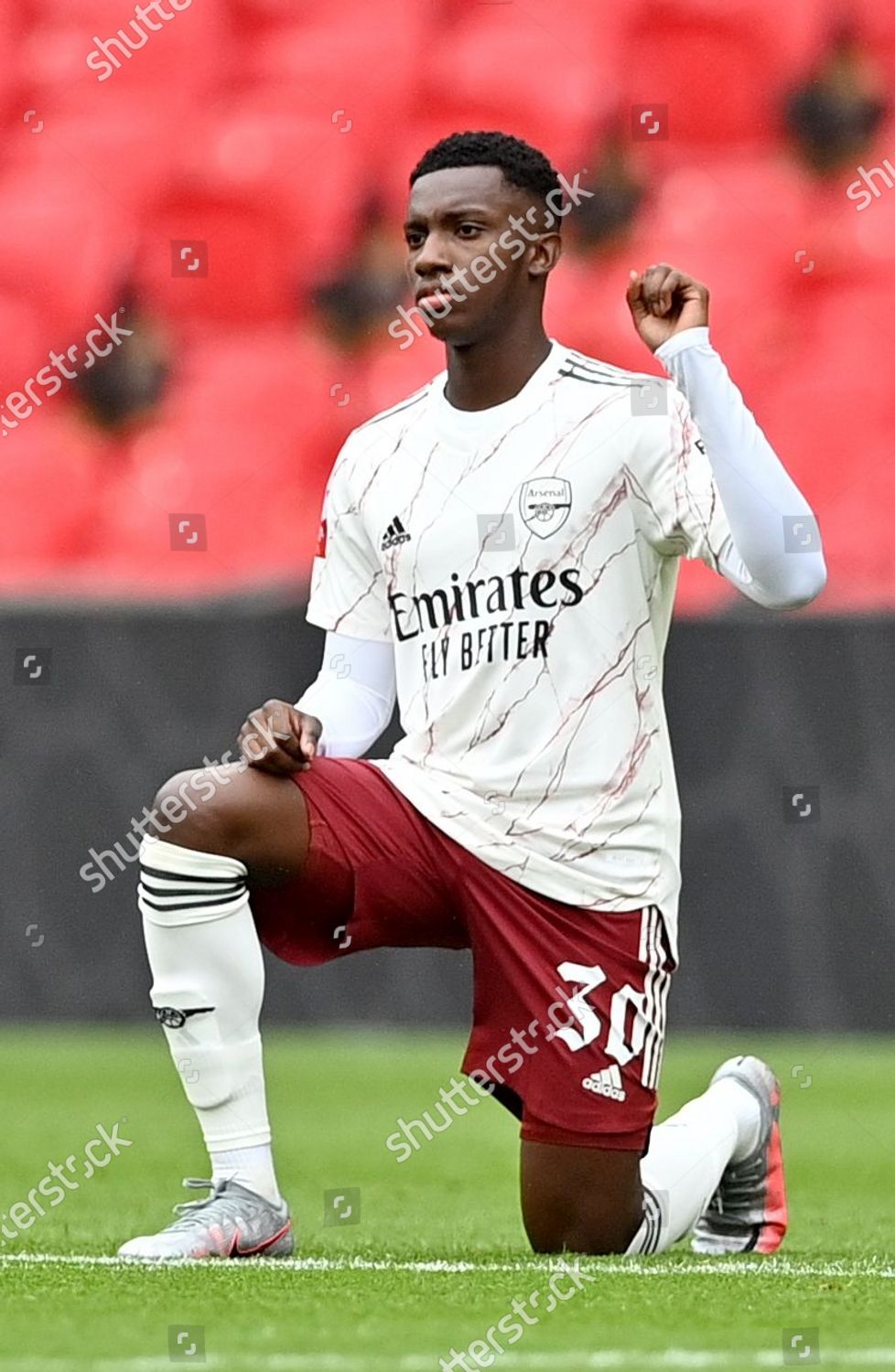 Eddie Nketiah Arsenal Takes Knee During Fa Editorial Stock Photo Stock Image Shutterstock