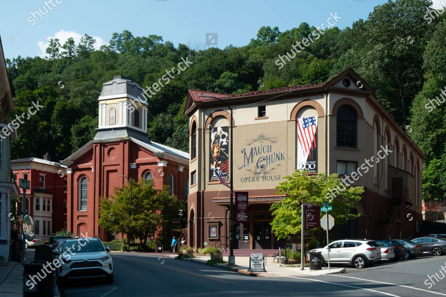 View Downtown Jim Thorpe Pennsylvania Editorial Stock Photo Stock   Shutterstock 10760208g 