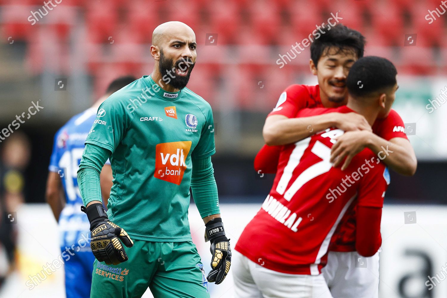 Kaa Ghent Goalkeeper Sinan Bolat L Reacts Editorial Stock Photo Stock Image Shutterstock