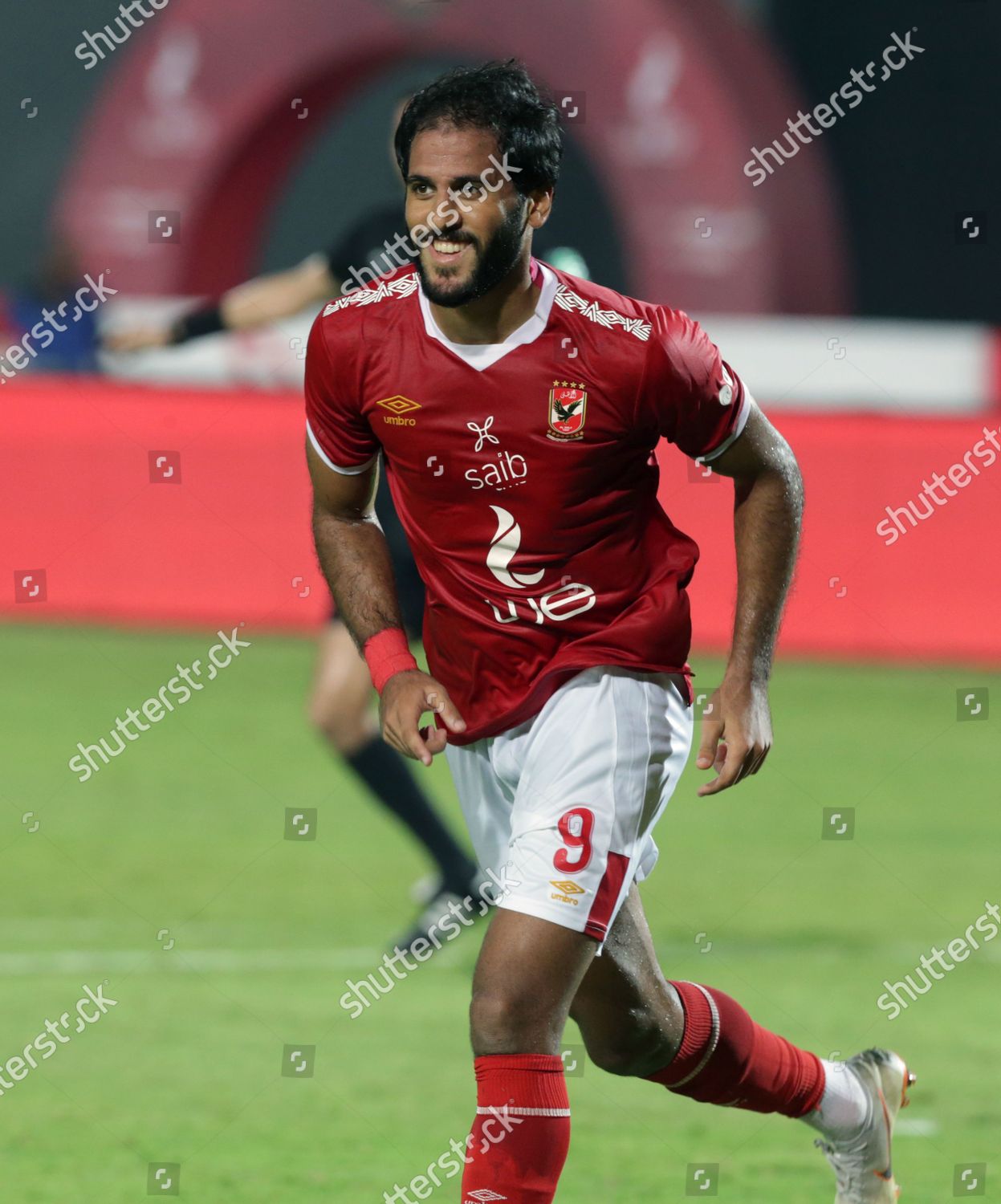 Alahly Player Marwan Mohsen Celebrates During Egyptian Editorial Stock Photo Stock Image Shutterstock