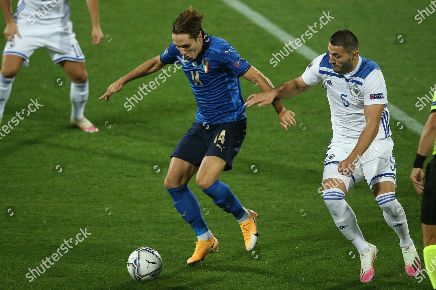 Fchiesa Italy Sead Kolasinac Bosnia Action Editorial Stock Photo ...