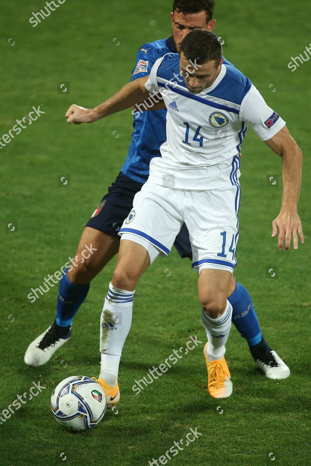 Armin Hodzic Bosnia Aflorenzi Italy Action Editorial Stock Photo