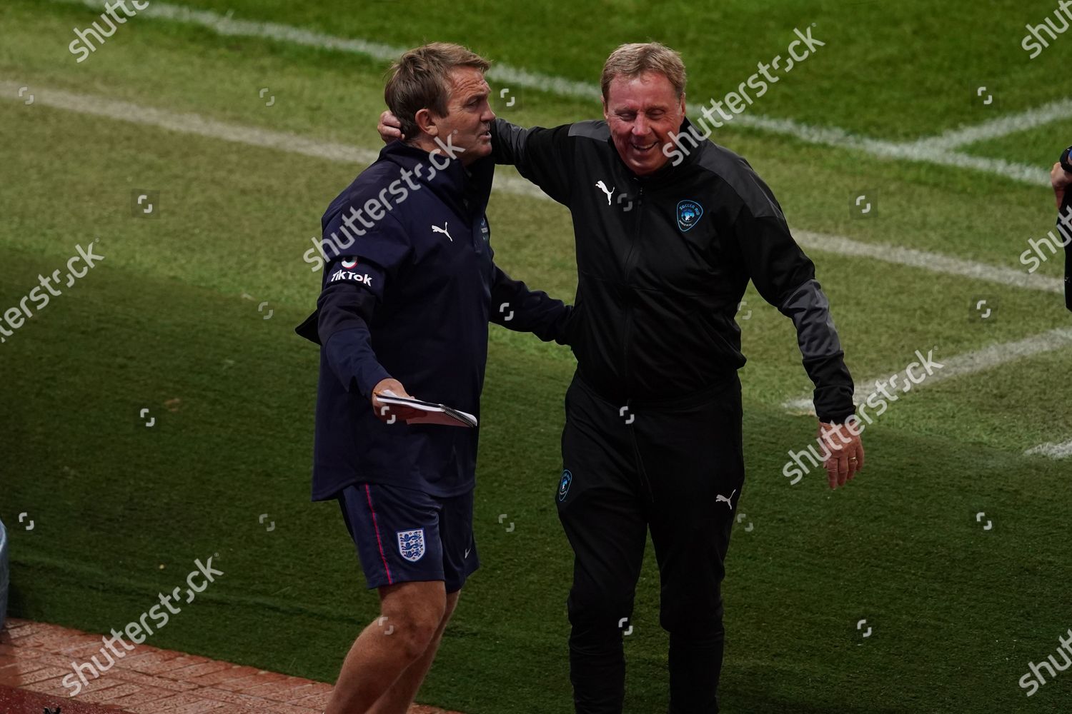 Bradley Walsh England Harry Redknapp Soccer Aid Editorial Stock Photo Stock Image Shutterstock