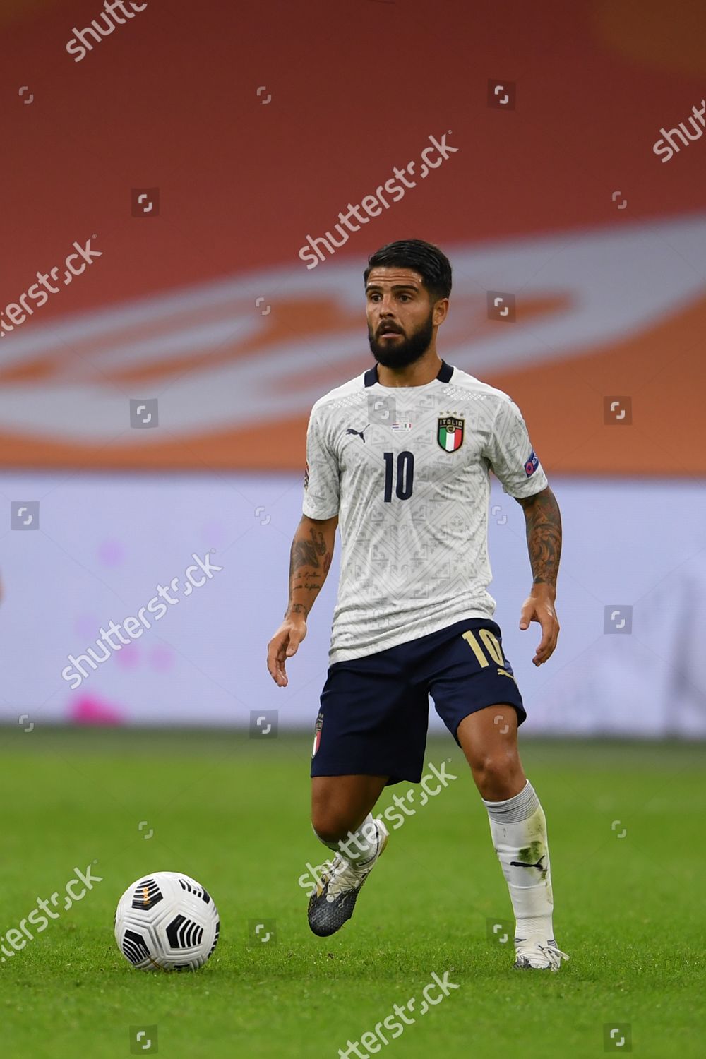 Lorenzo Insigne Italy During Uefa Nations League Editorial Stock Photo Stock Image Shutterstock