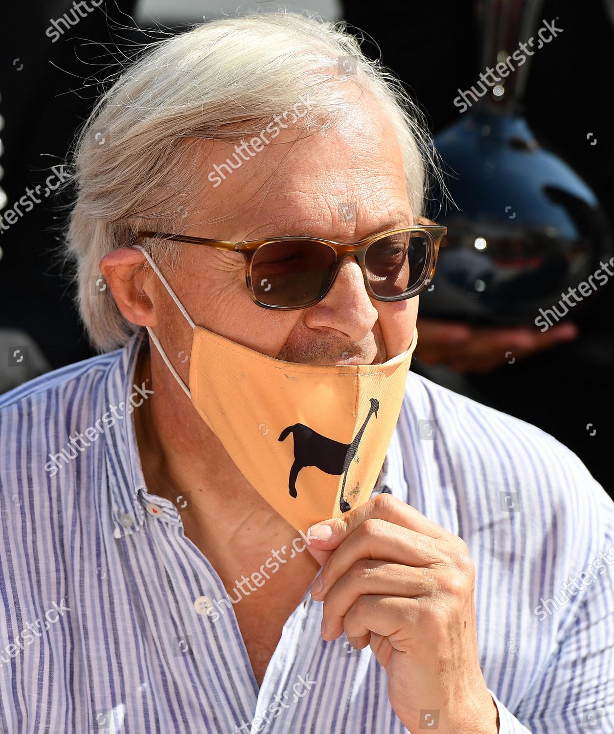Italian Art Critic Vittorio Sgarbi Poses Editorial Stock Photo - Stock Italian Art Critic Vittorio Sgarbi Poses Editorial Stock Photo - Stock