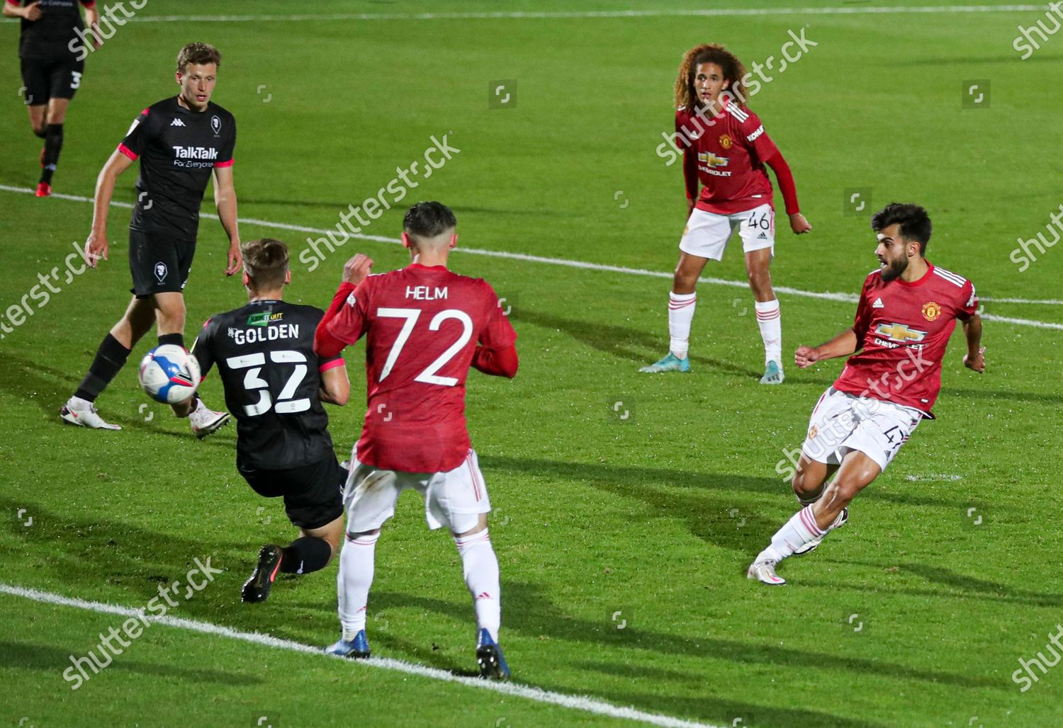 Arnau Puigmal Manchester United Scores 2nd Goal Editorial Stock Photo Stock Image Shutterstock