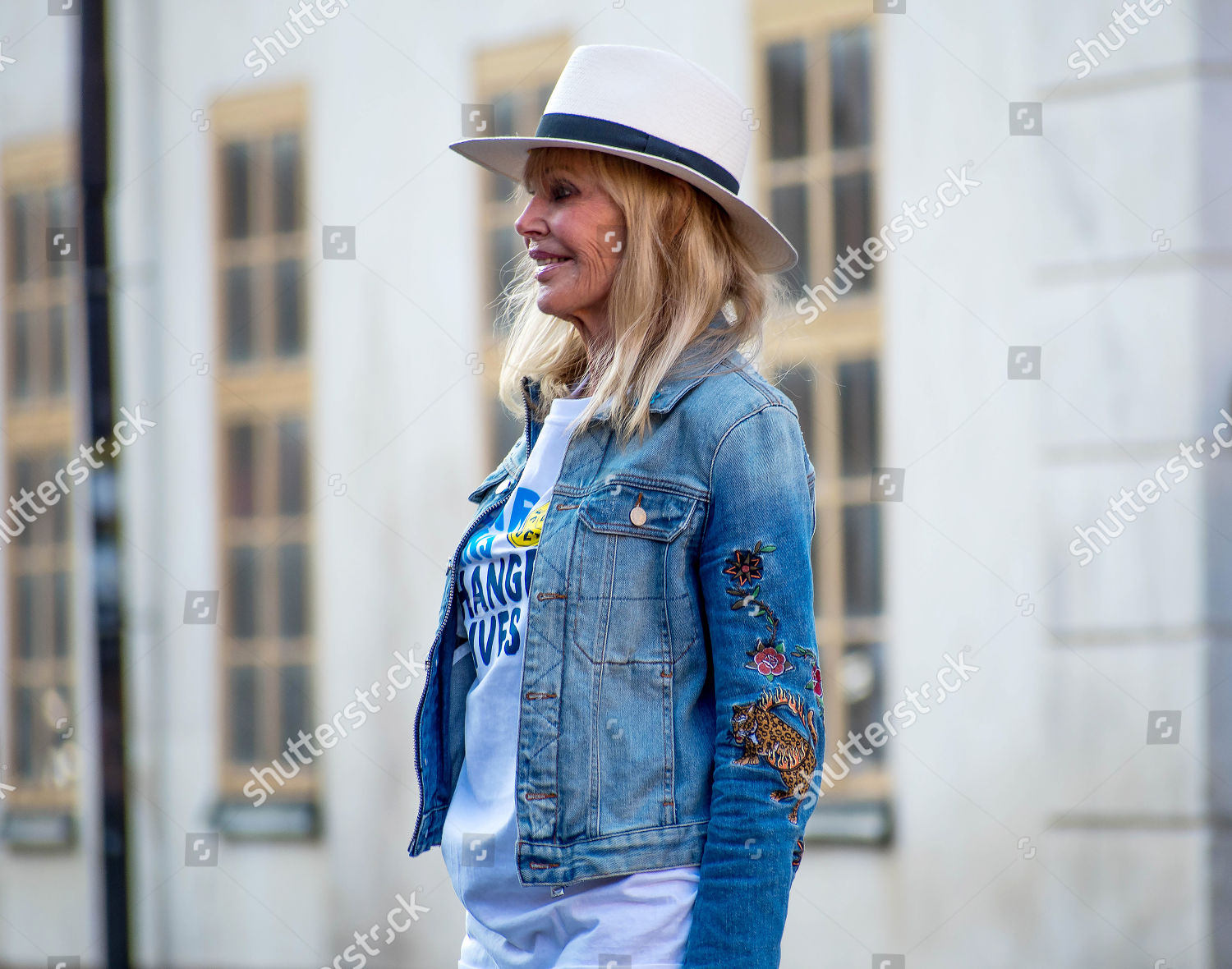 Britt Ekland Takes Selfies On Riddargatan Outside Editorial Stock Photo Stock Image Shutterstock